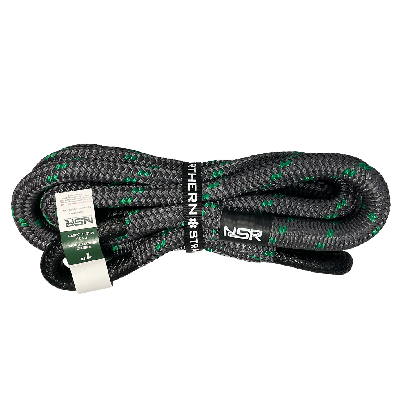 NSR Kinetic Recovery Rope 1” X 30’